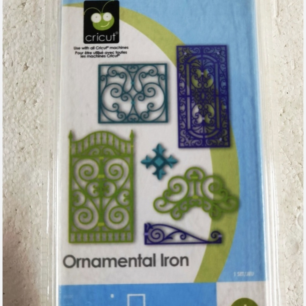 Cricut Ornamental Iron Cartridge New In Box - Rare